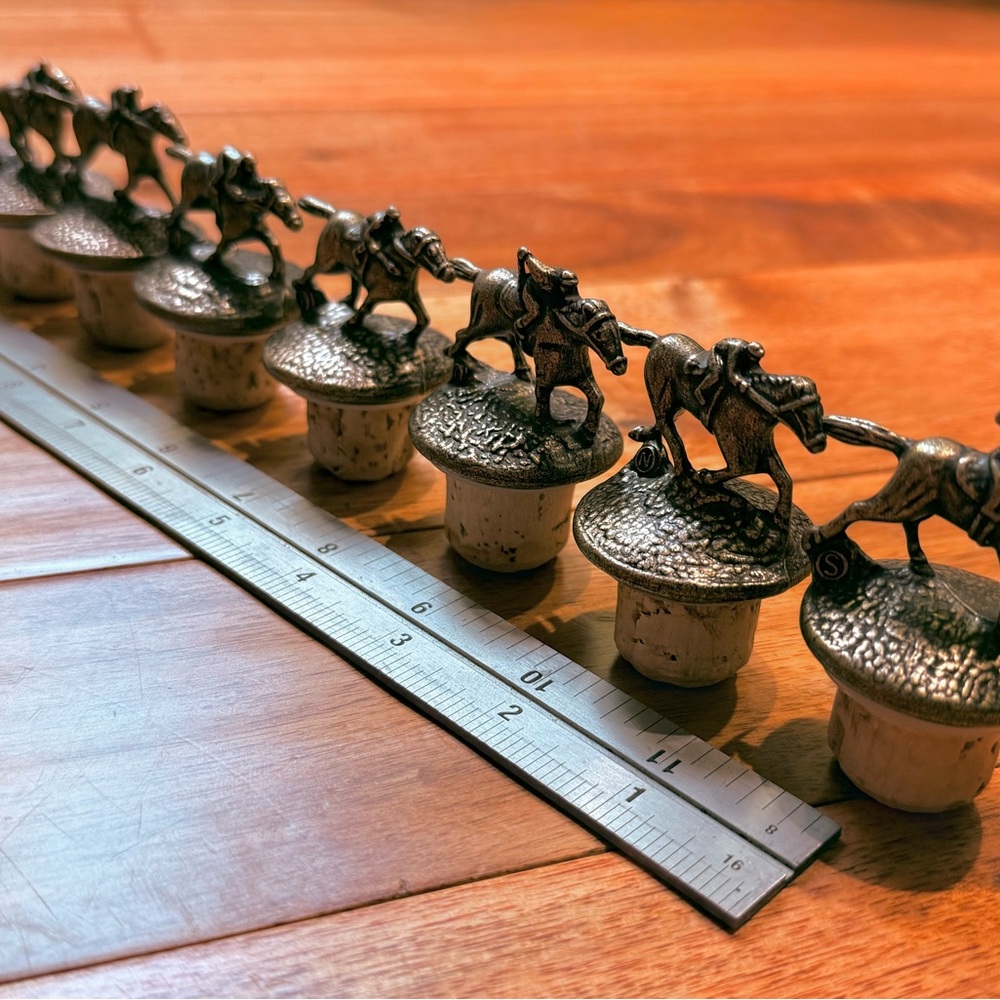 FULL SET Blanton’s Race Horse Bottle Stoppers
